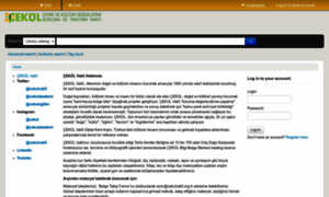 Katalogtarama.cekulvakfi.org.tr thumbnail
