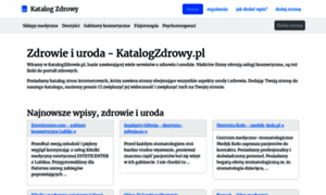 Katalogzdrowy.pl thumbnail