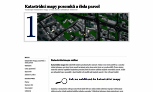 Katastralni-mapy-parcel.cz thumbnail