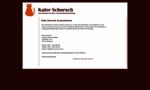 Kater-schorsch.com thumbnail