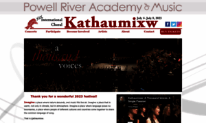 Kathaumixw.org thumbnail