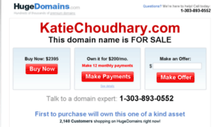 Katiechoudhary.com thumbnail