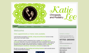 Katieleechiropody.co.uk thumbnail