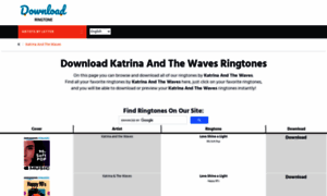 Katrinaandthewaves.download-ringtone.com thumbnail