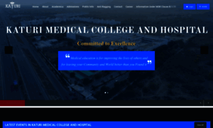 Katurimedicalcollege.org thumbnail