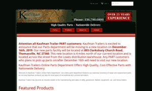 Kaufmantrailerparts.com thumbnail