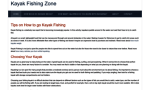 Kayakfishingzone.com thumbnail