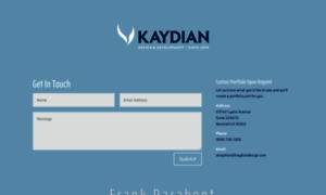 Kaydiandesign.com thumbnail