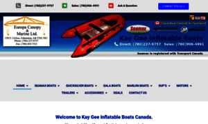 Kaygeeinflatableboats.com thumbnail