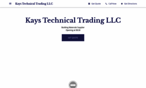 Kays-technical-trading-llc.business.site thumbnail