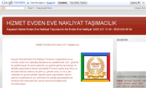 Kayserievdenevenakliyathizmeti.blogspot.com thumbnail