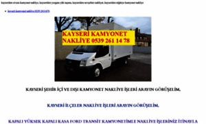 Kayserikamyonetnakliye.weebly.com thumbnail