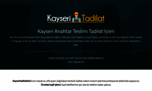 Kayseritadilatisleri.com thumbnail