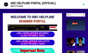 Kbchelplinenumber.com thumbnail