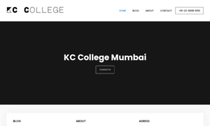 Kccollege.org.in thumbnail