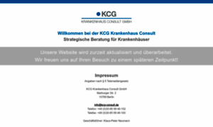 Kcg-krankenhaus-consult.de thumbnail