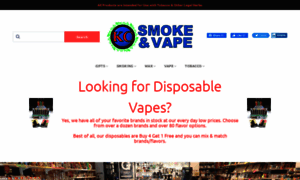 Kcsmokeandvape.com thumbnail