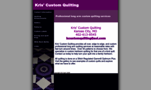 Kcustomquilting.com thumbnail