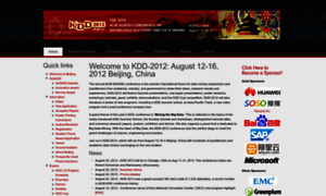 Kdd2012.sigkdd.org thumbnail