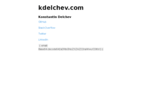 Kdelchev.com thumbnail