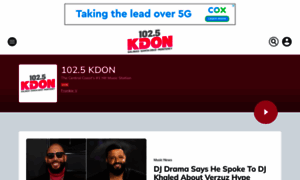 Kdon.iheart.com thumbnail