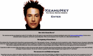 Keanunet.com thumbnail