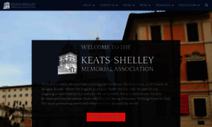 Keats-shelley.org thumbnail