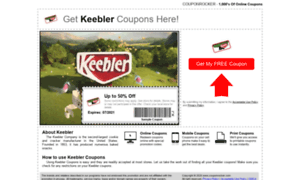 Keebler.couponrocker.com thumbnail