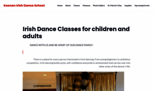 Keenanirishdanceschool.com thumbnail