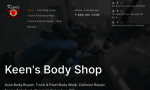 Keensbodyshop.com thumbnail