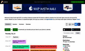 Keepaustinagile2016.sched.org thumbnail