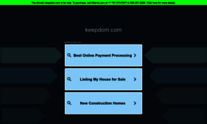 Keepdom.com thumbnail