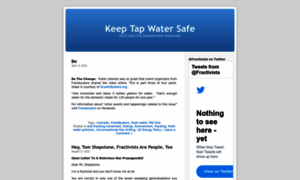 Keeptapwatersafe.org thumbnail