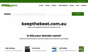 Keepthebeat.com.au thumbnail