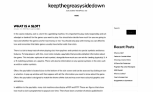 Keepthegreasysidedown.com thumbnail
