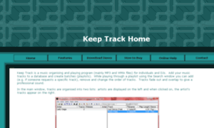 Keeptrack.martin2k.co.uk thumbnail