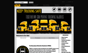 Keeptruckingsafe.org thumbnail