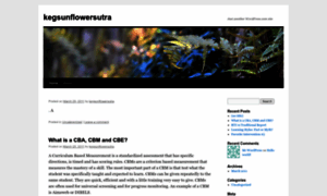 Kegsunflowersutra.wordpress.com thumbnail