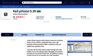 Keil-vision.software.informer.com thumbnail