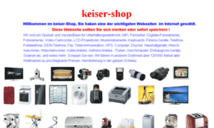 Keiser-shop.ch thumbnail