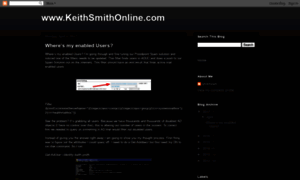 Keithsmithonline.com thumbnail