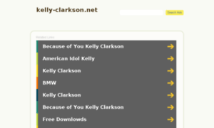Kelly-clarkson.net thumbnail