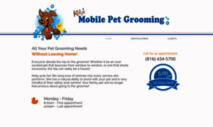 Kellys-mobilepetgrooming.com thumbnail