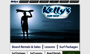 Kellyssurfshop.com thumbnail