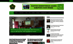 Kemenagacehsingkil.com thumbnail