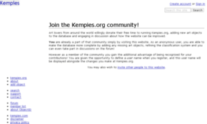 Kempies.org thumbnail