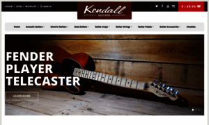 Kendallguitarshop.co.uk thumbnail