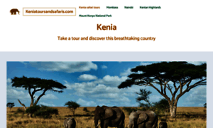 Keniatoursandsafaris.com thumbnail