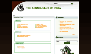 Kennelclubofindia.org thumbnail