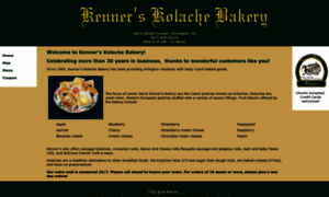 Kennerkolachebakery.com thumbnail